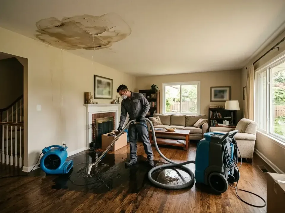 attic-pipe-burst-ceiling-drip-008 — frequently asked questions, Water Damage Restoration & Carpet Care in Irondale, GA